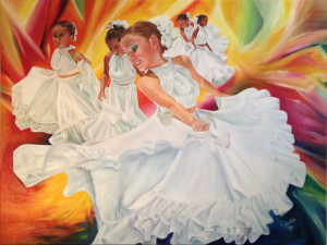 Niñas de Blanco