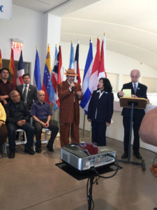 foto Amado Agradeciendo todo el apoyo del Comité y el Museo