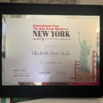 Placa International Prize The New Great Masters in New York