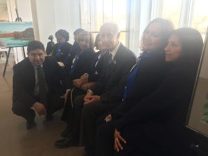 foto El Comité con el Presidente Agustín Nantes