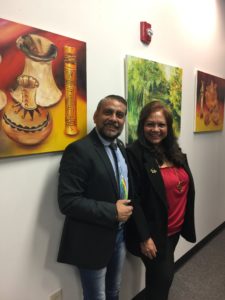 foto Con Walter Castañeda, Vicecónsul de El Salvador
